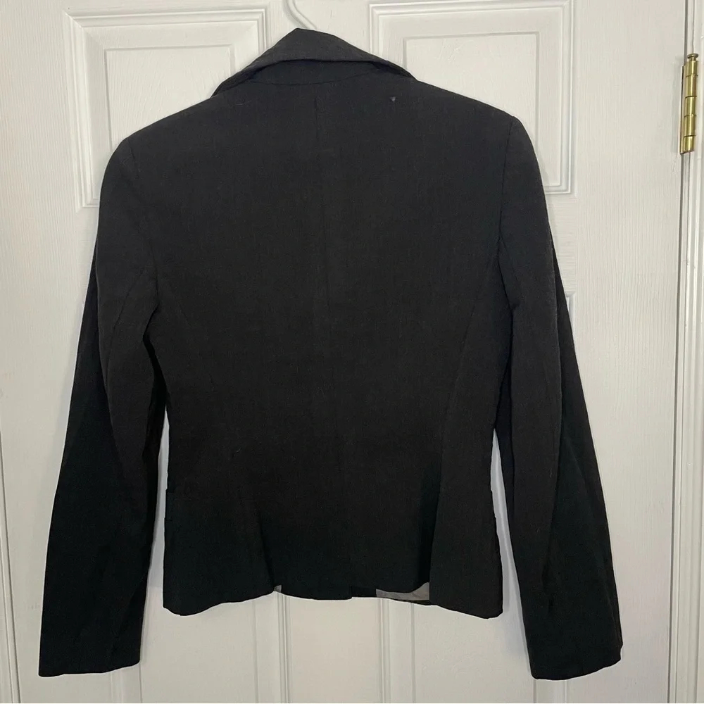 Austin Reed Vintage Wool Button Grey Jacket Small - Picture 4 of 8